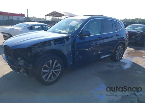 2021 BMW X3 xDrive30I из США, поврежденный, VIN 5UXTY5C01M9E76680